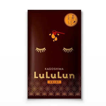 LULULUN Face Mask Kyushu Sweet Orange осветляющая маска с экстрактом апельсина, 1 шт