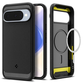 Чохол Spigen Rugged Armor MagFit до Google Pixel 10/10 Pro Matte Black (ACS09698)