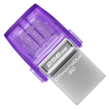 Флэш память/флешка Kingston microDuo 3C dual USB-A+USB-C 256ГБ (DTDUO3CG3/256GB)