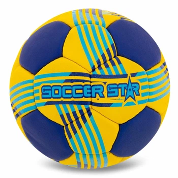 Гандбольный мяч для гандбола размер №1 Soccer Star 5153-1 Yellow-Blue