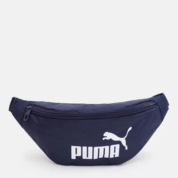 Спортивна сумка на пояс бананка Puma Phase Essentials Waist Bag 09116502 Navy (4067984174864)