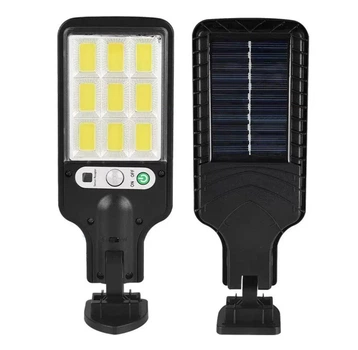 Уличный фонарь на солнечной батарее с пультом Solar Light настенный, датчик движения VLT