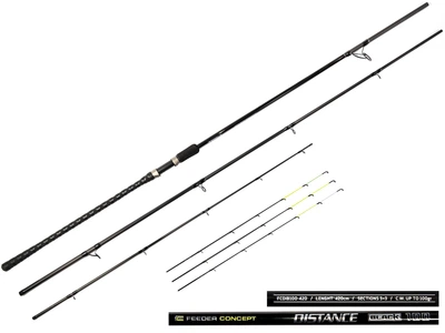 Фідерне вудлище Feeder Concept Distance BLACK 100 4.20 (FCDIB100-420)