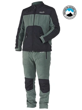 Костюм флис. Norfin POLAR LINE 2 GRAY 01 р.S (337101-S)