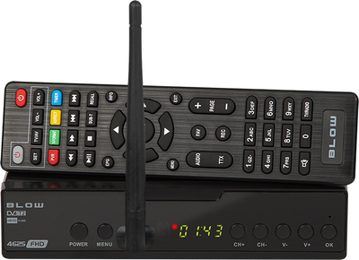 Цифровий тюнер наземного телебачення Blow 4625FHD+WIFI (5900804125990)