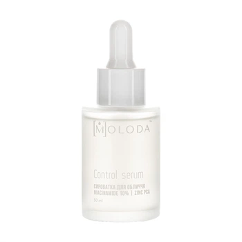 Сыворотка против высыпаний с ниацинамидом Control serum Niacinamide 10% Zinc PCA Moloda 30 мл SMO013