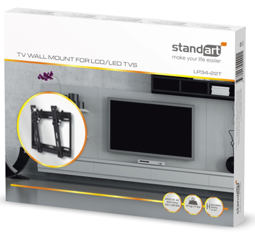 Кронштейн для телевізора Standard 23-42″ 35 кг LP34-22T (4772013029021)
