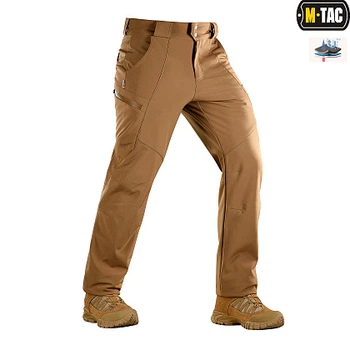 Штани M-Tac Soft Shell Winter Coyote(XXL) (00000002756)
