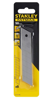 Ostrza zapasowe Stanley Fatmax 0-11-718 18 mm 5 szt (3253560117184)