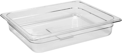 Pojemnik gastronomiczny Yato GN 1/2 przezroczysty 32.5x26.5x6.5 cm (5906083004544)