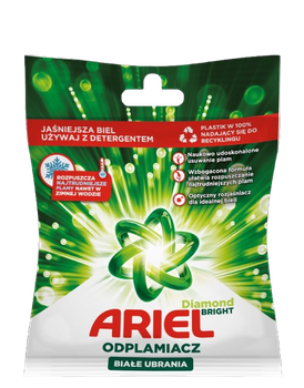 Кисневий засіб для виведення плям Ariel White Diamond Bright, 30 г