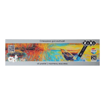 Пастель масляна художня ART Line, 24 кольори ZB.2492