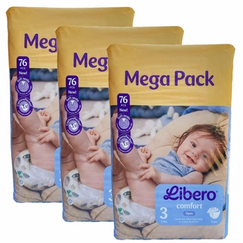 Подгузники Libero Comfort 3 5-8 кг Mega Pack 228 шт (113828978)