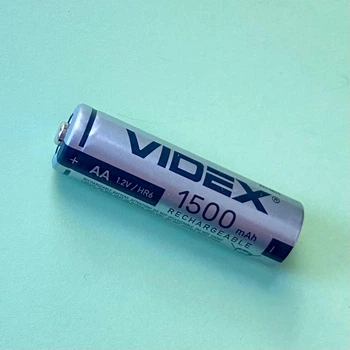 Аккумулятор VIDEX АА 1500 мАч (NiMH), цена за 1 шт