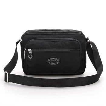 Сумка через плечо кроссбоди Jingpin Black 05