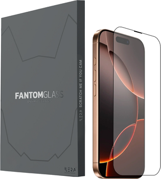 Захисне скло iLera Fantom Glass для Apple iPhone 16 Pro Max Black (iLFant16PrMx)