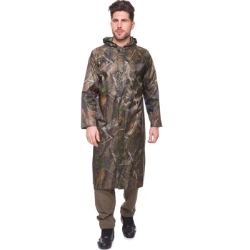 Плащ от дождя TY-0531 (размер-L-XL, цвет: камуфляж лес)