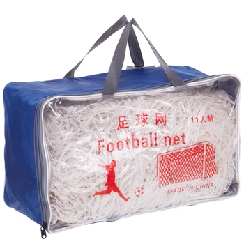 Сітка на ворота футбольна аматорська вузлова (2шт) (PP 1,5мм, яч. 12x12см, PVC чохол) (C-5008)