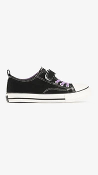Кеды для девочки Stepln DW2620 33 Черно-сиреневый shop (2000999264818)