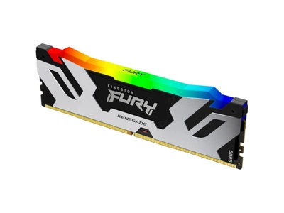Пам'ять для настільних комп'ютерів Kingston FURY 16 GB DDR5 8000 MHz Renegade RGB Black/Silver (KF580C38RSA-16)