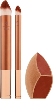 Набір для макіяжу - Real Techniques Makeupsaver Sponge + Brush Trio (1447729-28608662)