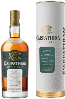 Віскі Carpathian Shiraz 4 роки витримки 0.7 л 40% у подарунковій упаковці (5942122004007)