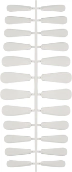 Гелеві тіпси для нарощування нігтів "Балерина" - Atica Gel Nail Tips Ballerina 240шт (1449155-27728948)