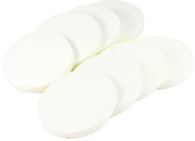 Спонж CS056W для макияжа 8в1 круг, белый - Cosmo Shop Sponge 8шт (1047117-27069069)
