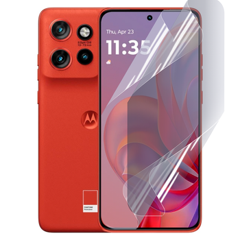Плёнка гидрогелевая для Motorola Moto Edge 50 Neo глянцевая противоударная прозрачная