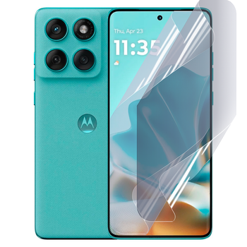 Плёнка гидрогелевая для Motorola Moto Edge 60 МАТОВАЯ противоударная прозрачная