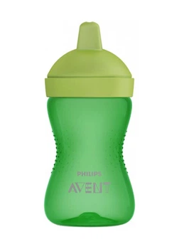 Чашка-Непроливайка philips avent з твердим носиком 18+ міс зелена 300 мл (scf804/03) (8710103855583)