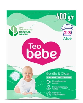 Пральний порошок Teo Bebe Aloe 400гр (3800024022845)