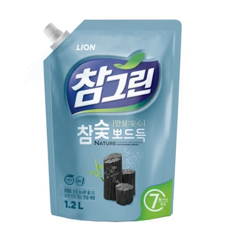 Засіб для миття посуду Lion Chamgreen Деревне вугілля 1.2 л (8806325604938)
