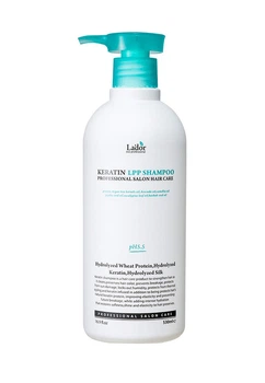 Кератиновий безсульфатний шампунь La'dor Keratin LPP Shampoo, 530 мл (8809982982685)
