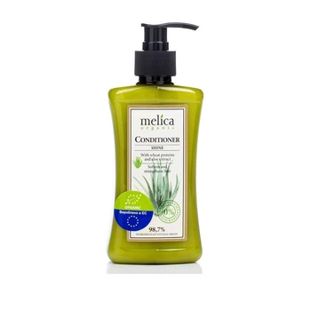 Бальзам-кондиционер Melica Organic с протеинами пшеницы и экстрактом алоэ 300 мл (4770416340651)