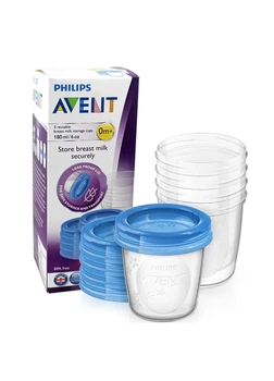 Контейнери для зберігання грудного молока philips avent (scf619/05) 180 мл, 5 шт (8710103671688)