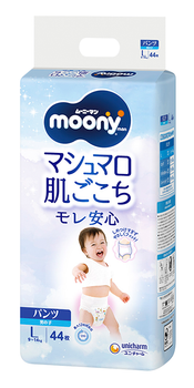 Подгузники-трусики Moony для мальчиков L 9-14 кг 44 шт (4903111206155)
