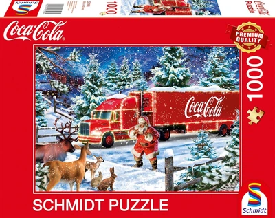 Пазл Schmidt Thomas Kinkade Coca Cola Christmas - Truck 1000 шт. (57598)