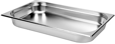 Pojemnik gastronomiczny Yato GN 1/1 stal nierdzewna 53x32.5x6.5 cm (5906083860928)