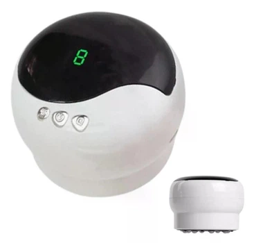 Антицелюлітний вакуумний баночний масажер Intelligent Cupping 4090з інфрачервоним прогріванням на 9 режимів, акумуляторний