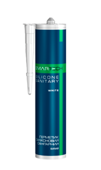 Силікон санітарний SMARTECH білий 280 мл