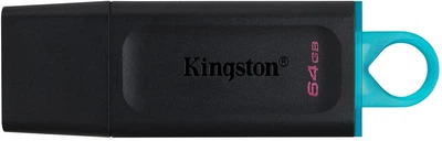Флеш-накопитель USB3.2 64GB Kingston DataTraveler Exodia Black/Teal (DTX/64GB)