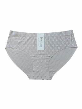 Трусы женские бесшовные Finella 304 XL (46) серо-бежевый