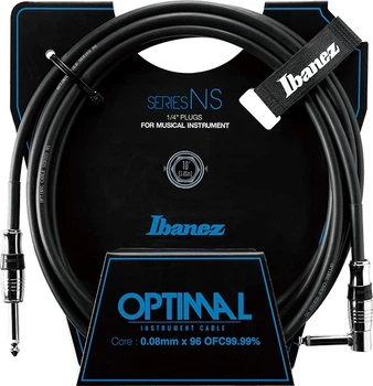 Кабель інструментальний IBANEZ NS10L INSTRUMENT CABLE 3M ANGLED (231087)