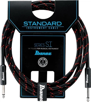 Кабель інструментальний IBANEZ SI10-BW NSTRUMENT CABLE 3M (301867)
