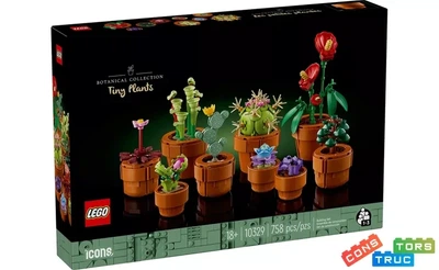 Конструктор для взрослых LEGO Icons Маленькие цветы 758 детали