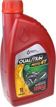 Моторне масло Qualitium Moto 4T 10W40 1 л (5906749635570)