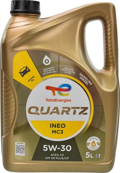 Моторне масло Total Quartz Ineo MC3 5W30 5 л (3425901019505)