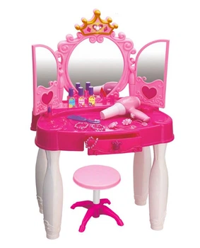 Дитяче трюмо туалетний столик для дівчинки з аксесуарами Limo toy (661-21)