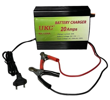 Зарядное пусковое устройство для аккумулятора автомобиля 12 В UKC Battery Charger 20A